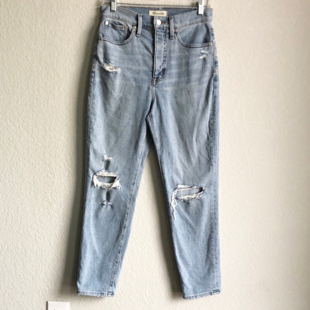Madewell The Momjean Lowden Wash Ripped Edition 26 NF143
